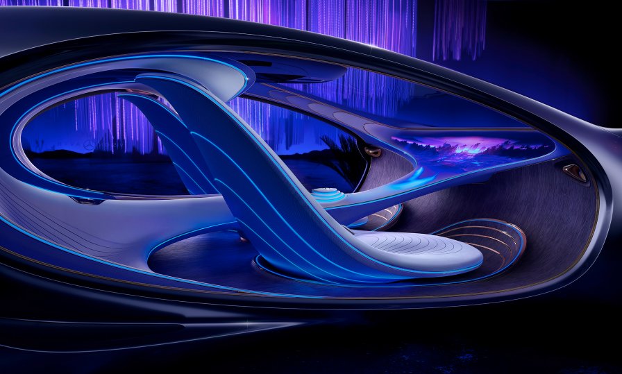 Mercedes-Benz AVTR concept (Photo credit: mercedes-benz.com)
