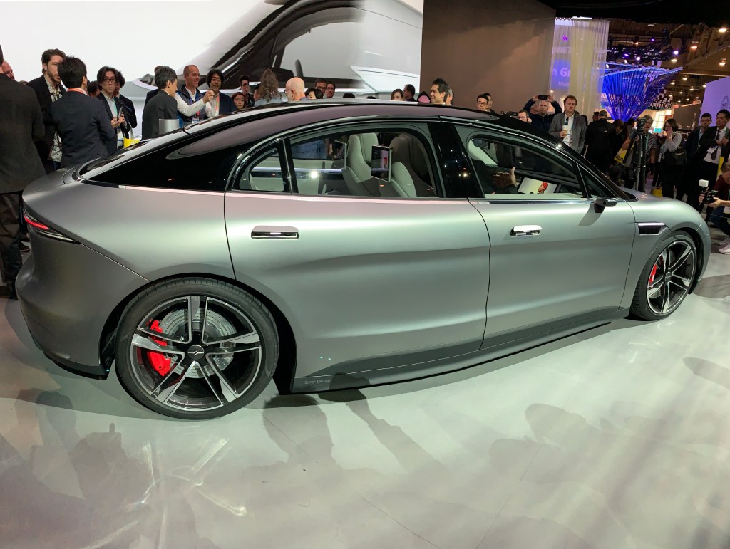 Sony's Vision-S prototype vehicle