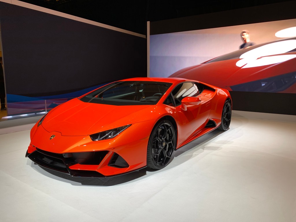 Lamborghini's Huracán Evo with Amazon Alexa integration